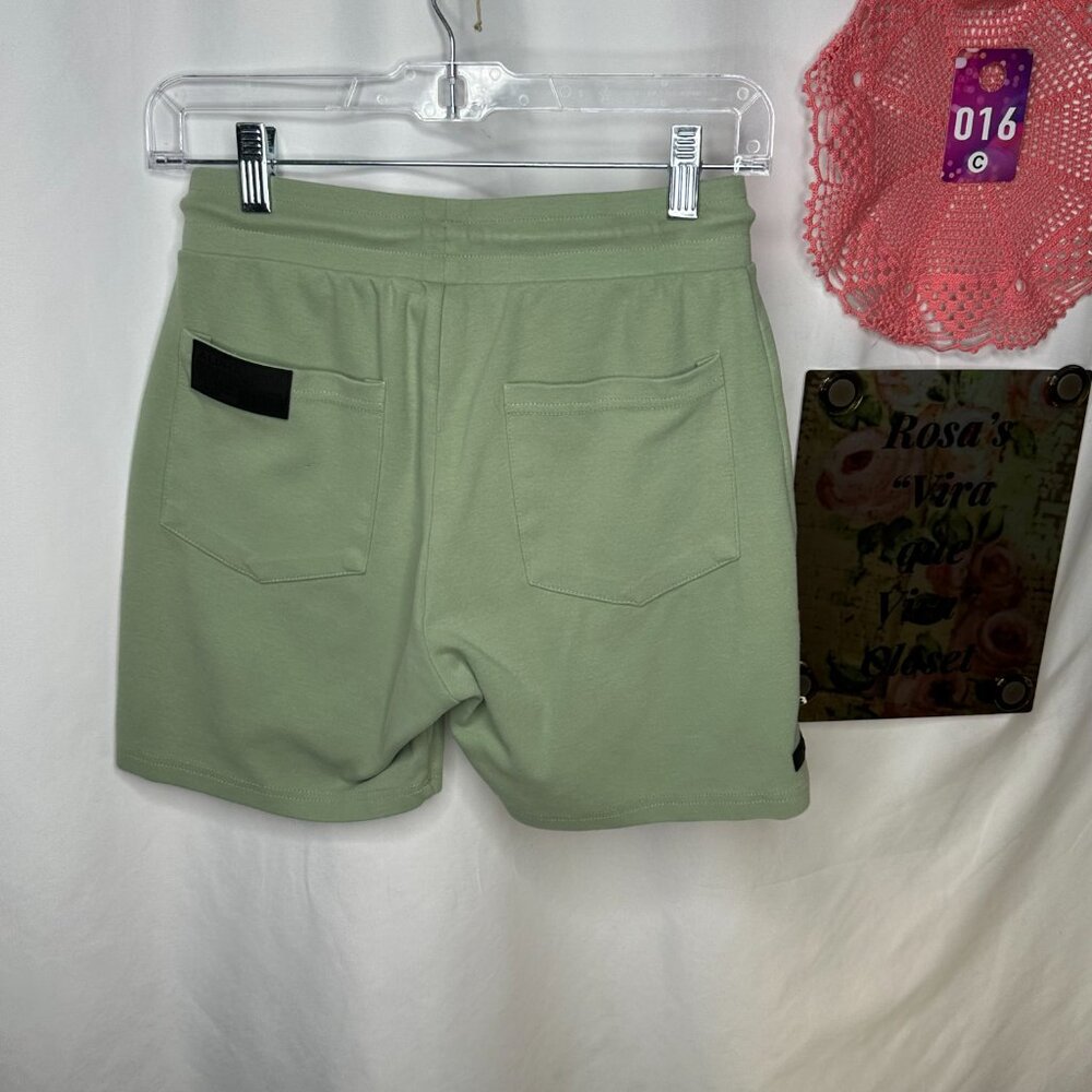 Alphalete Gym Athleisure Workout Sweat Sage Shorts Sage Size XS - Picture 4 of 8
